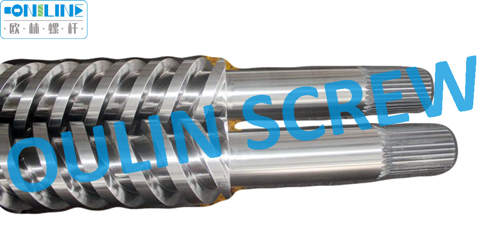 130/22 Twin Parallel Screw and Barrel for PVC Granulator