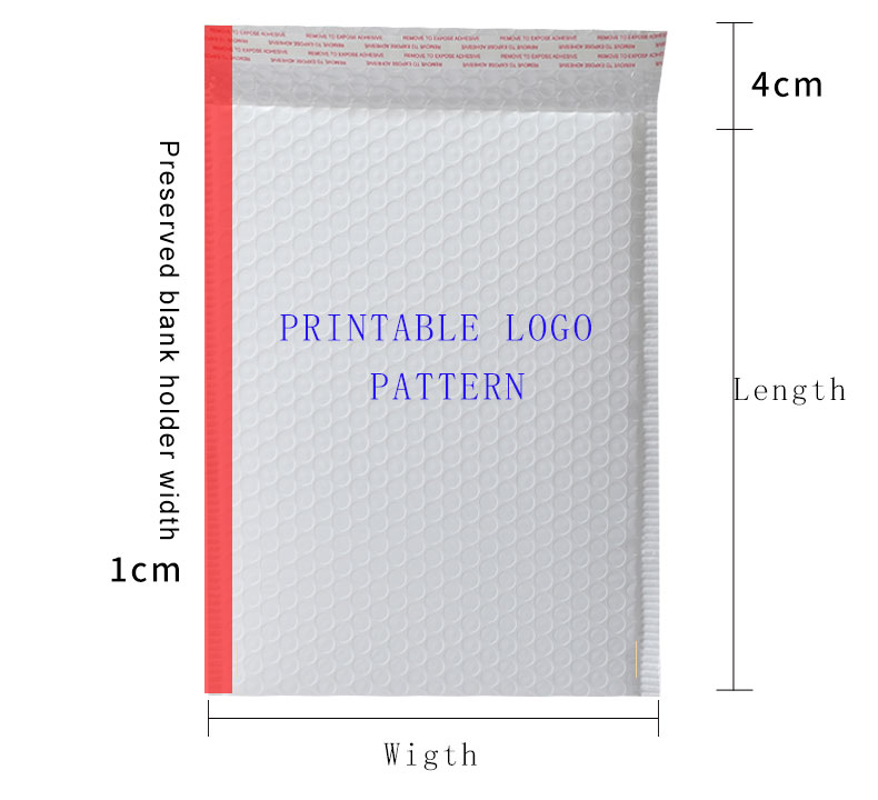 Metallic Bubble Zipper Mailers Padded