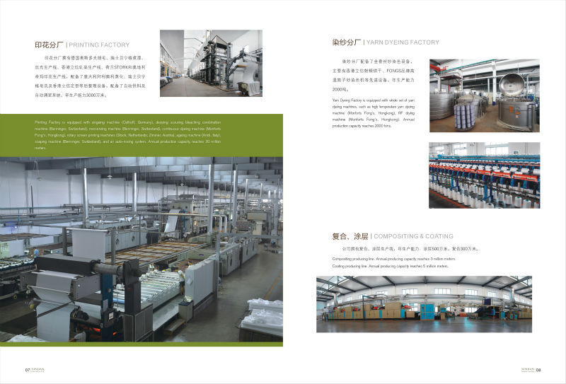 Printing,Yarn dyeing and Coating Department