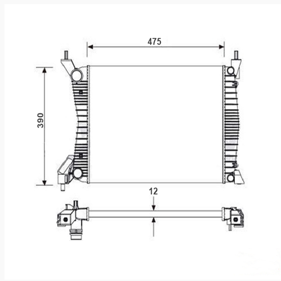 copper cooling radiator copper cooling radiator