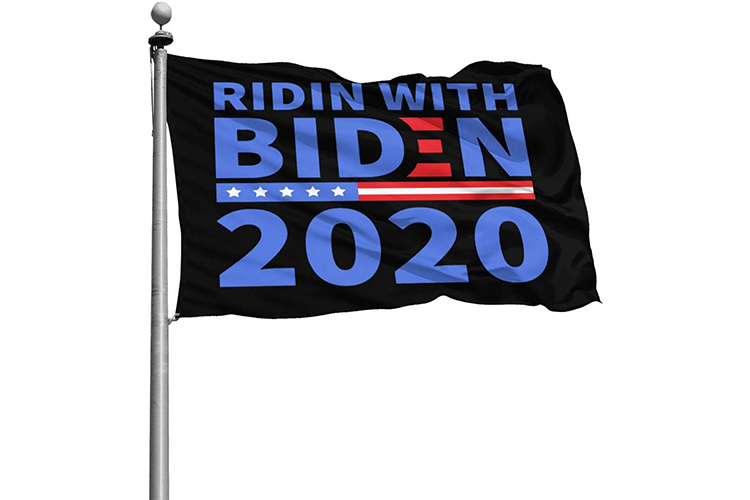 Promotion USA Biden Bnner Against Trump Election Flags