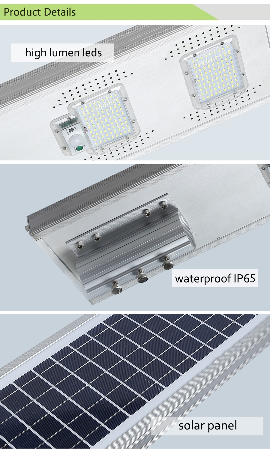 led solar street light