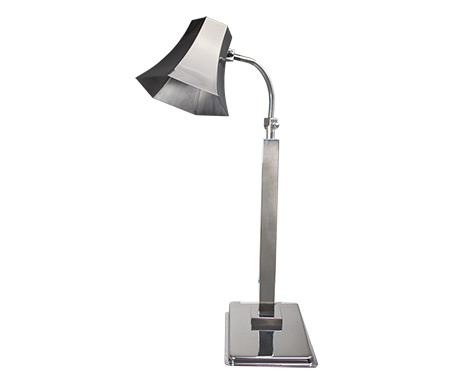 Heat Lamp with Total Gold and Hexgonal Shade