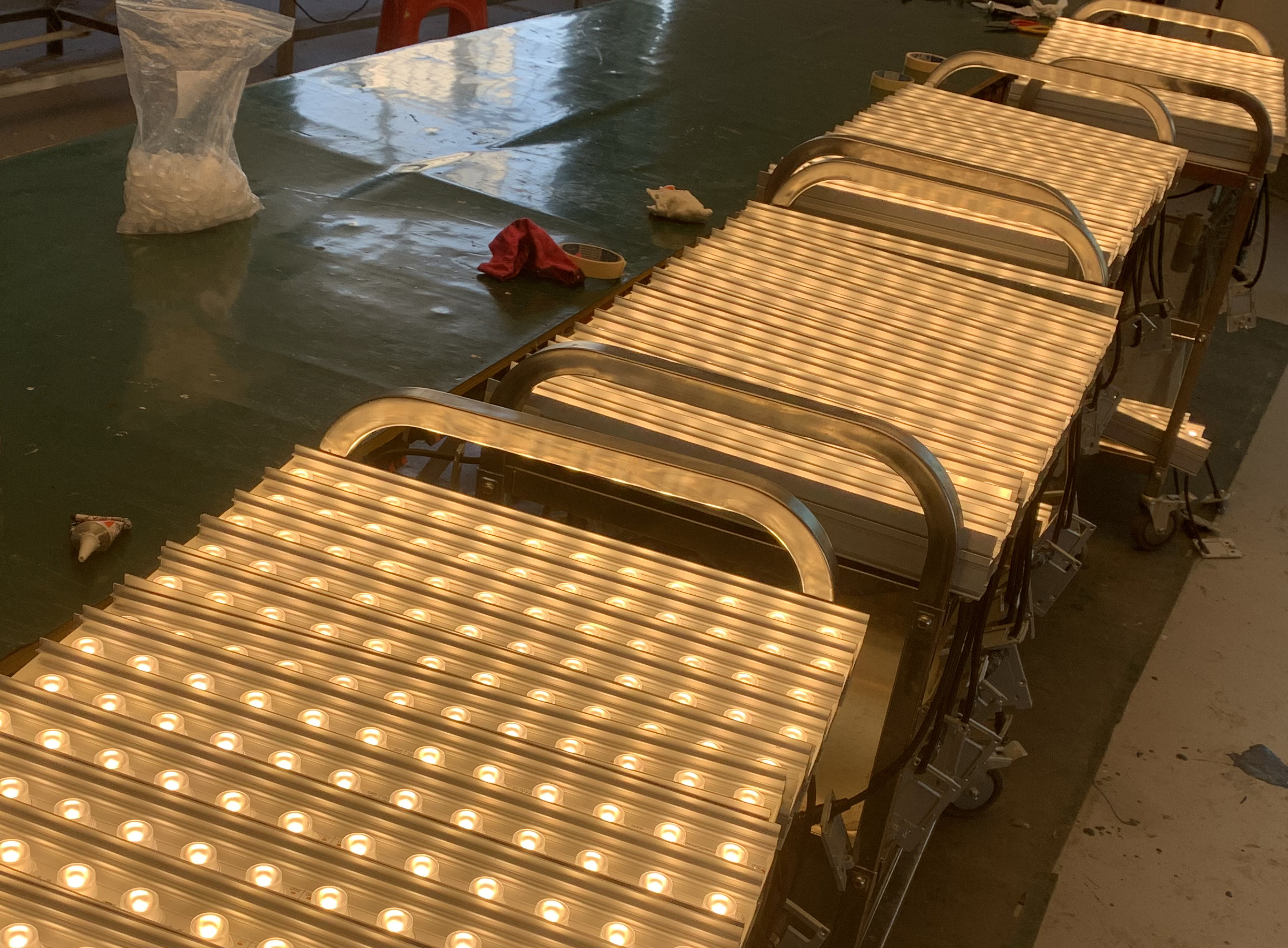 IP68LED underwater light made of stainless steel