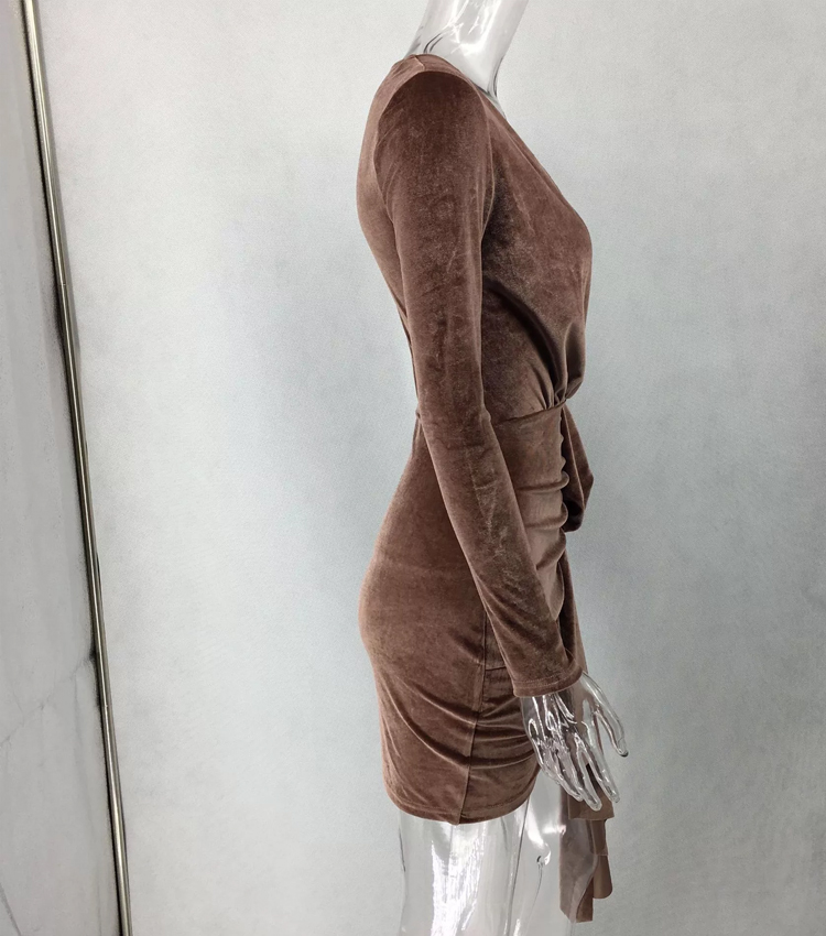 Evening Formal Wear Bodycon Twist Dress