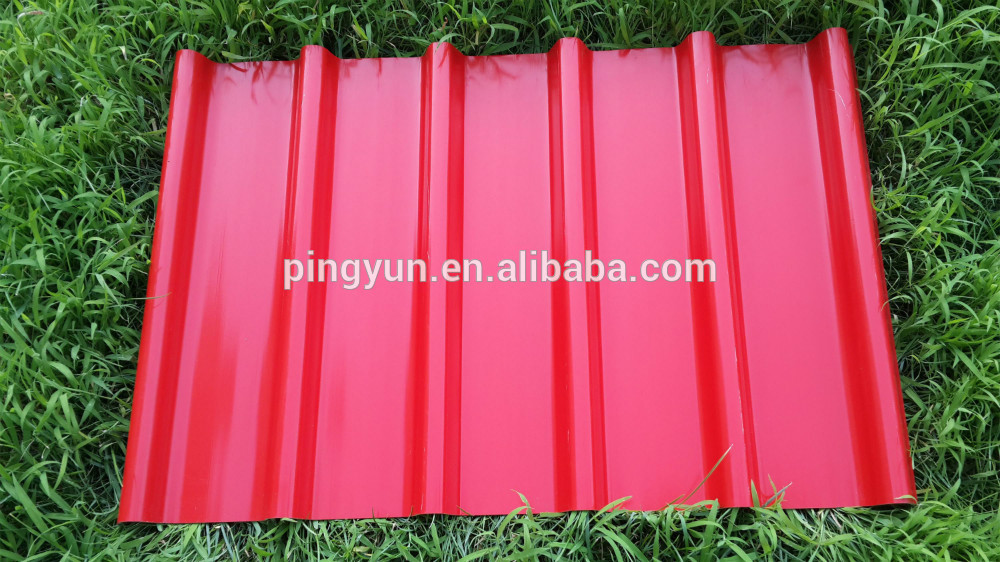 3 Layer Upvc Corrugated Roofing Sheets/pvc Roofing Tile/heat Insulation