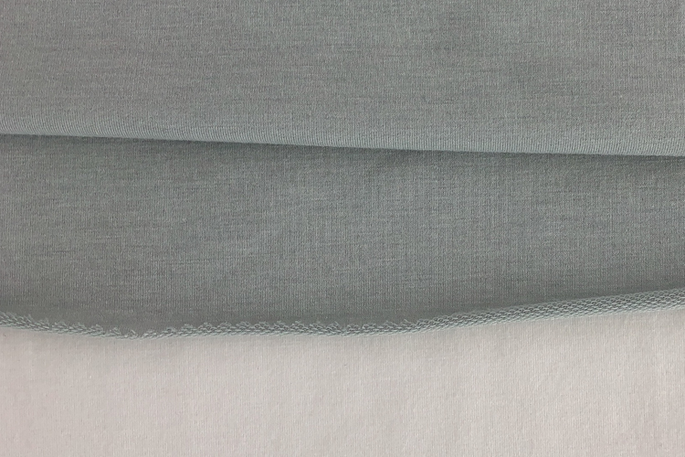 Grey French Terry Cloth Fabric
