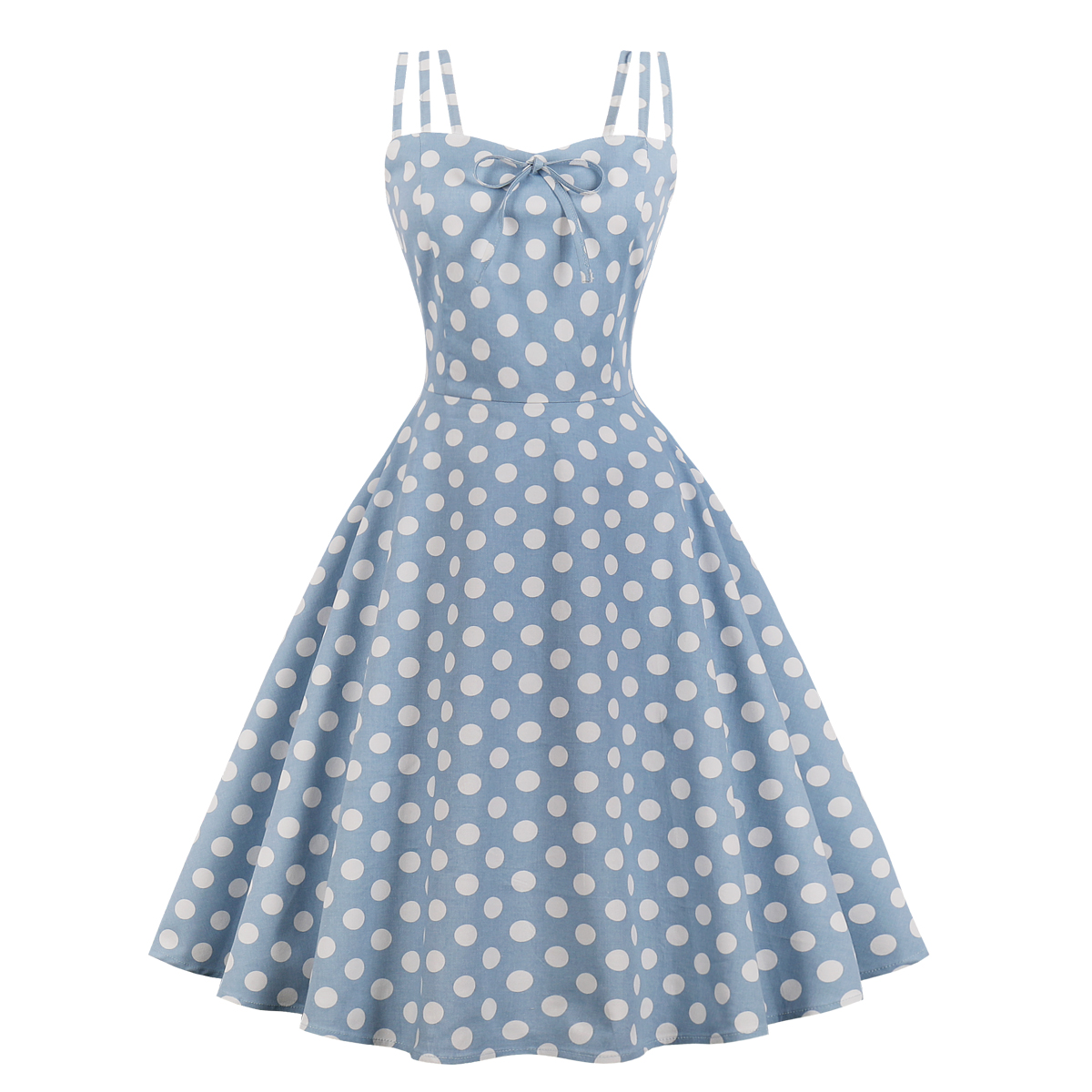 Retro 50s Polka Dot Dress
