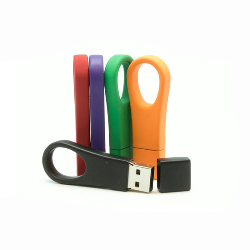 Plastic Usb Keychain