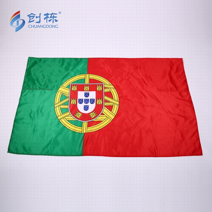 Custom Polyester Satin Printing Spain National Body Flag