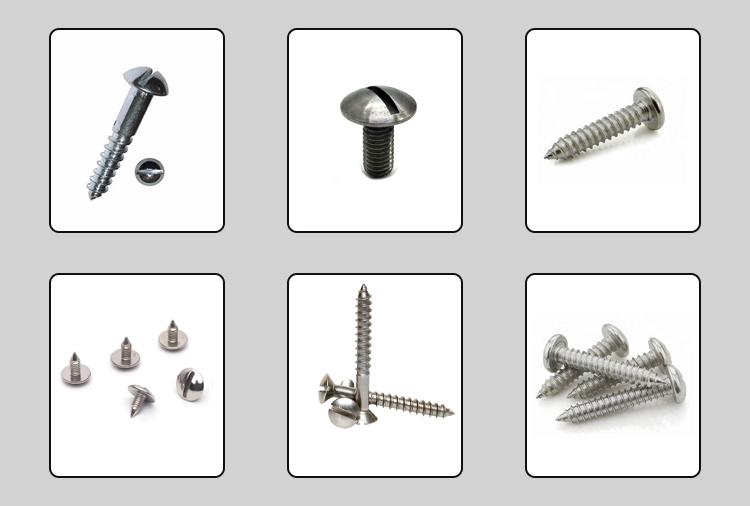 Stainless/Steel Slotted Pan Head Tapping Screws