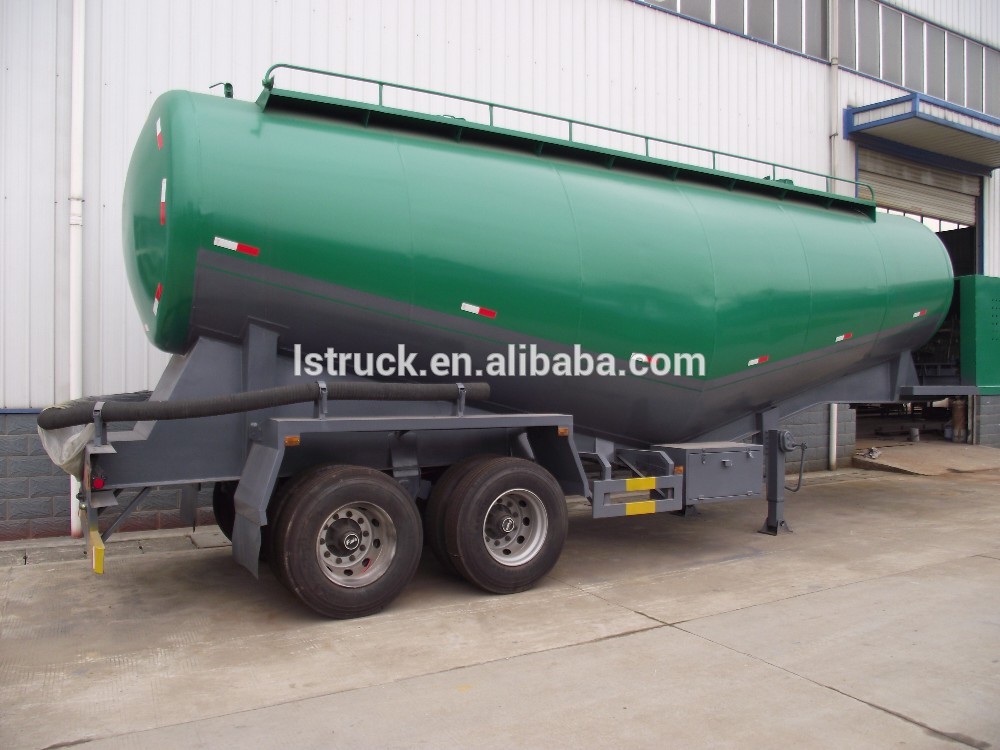 2 Axle Bulk Powder Semi Trailer