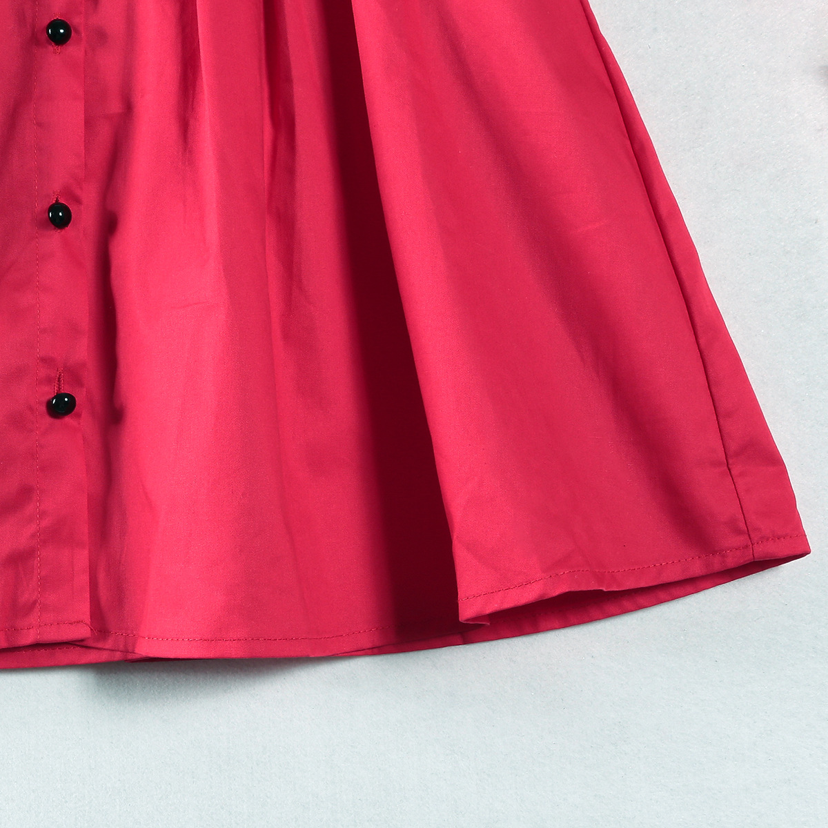 Long Sleeve Red Pleated Dress Long Sleeve Red Pleated Dress
