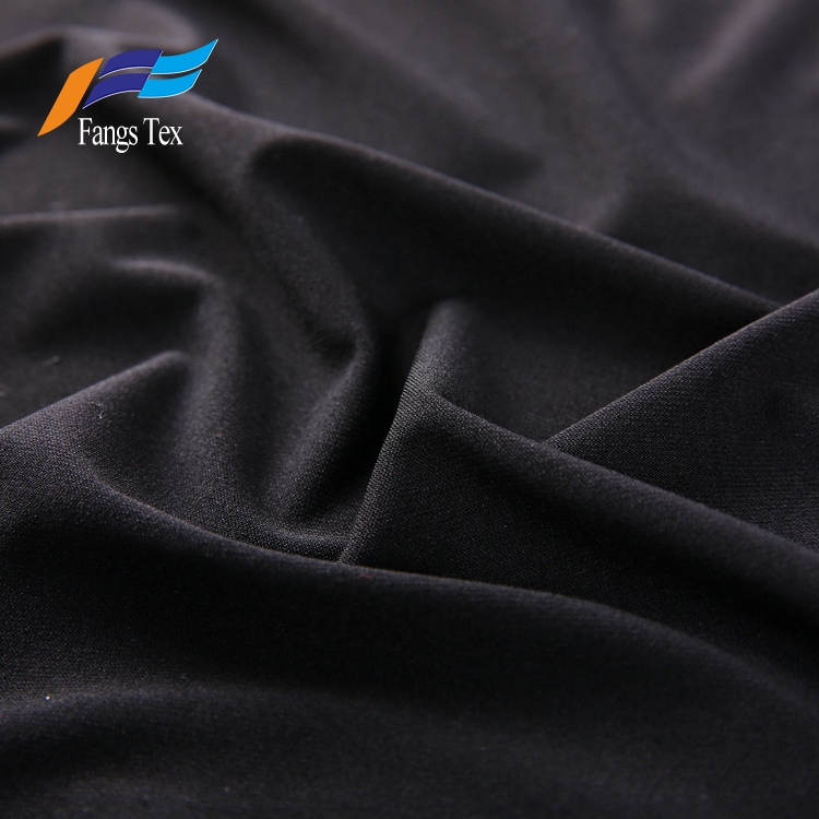 100% Polyester DTY Knitting Brushed Fleece Abaya Fabric