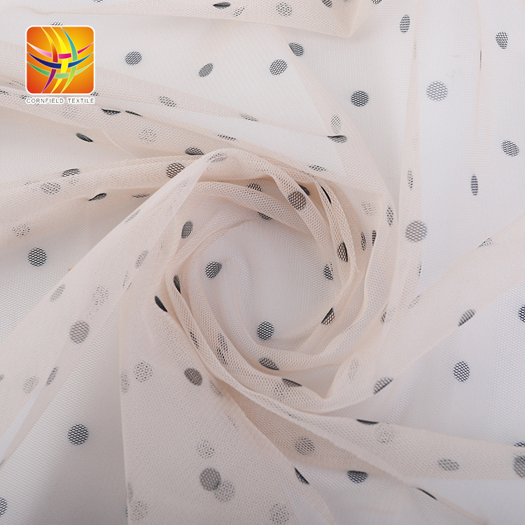 Beautiful 100% Polyester Mesh Fabric