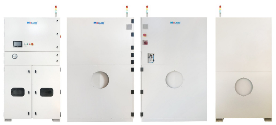 Промышленная система очистки воздуха Пылесборник фильтра с картриджем из ПТФЭ