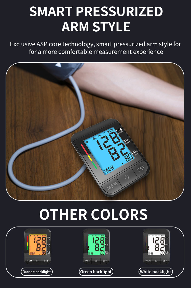 arm digital blood pressure monitor