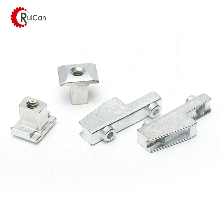 OEM customized steel round spacer male female aluminum fastener standoff door slider with investment casting