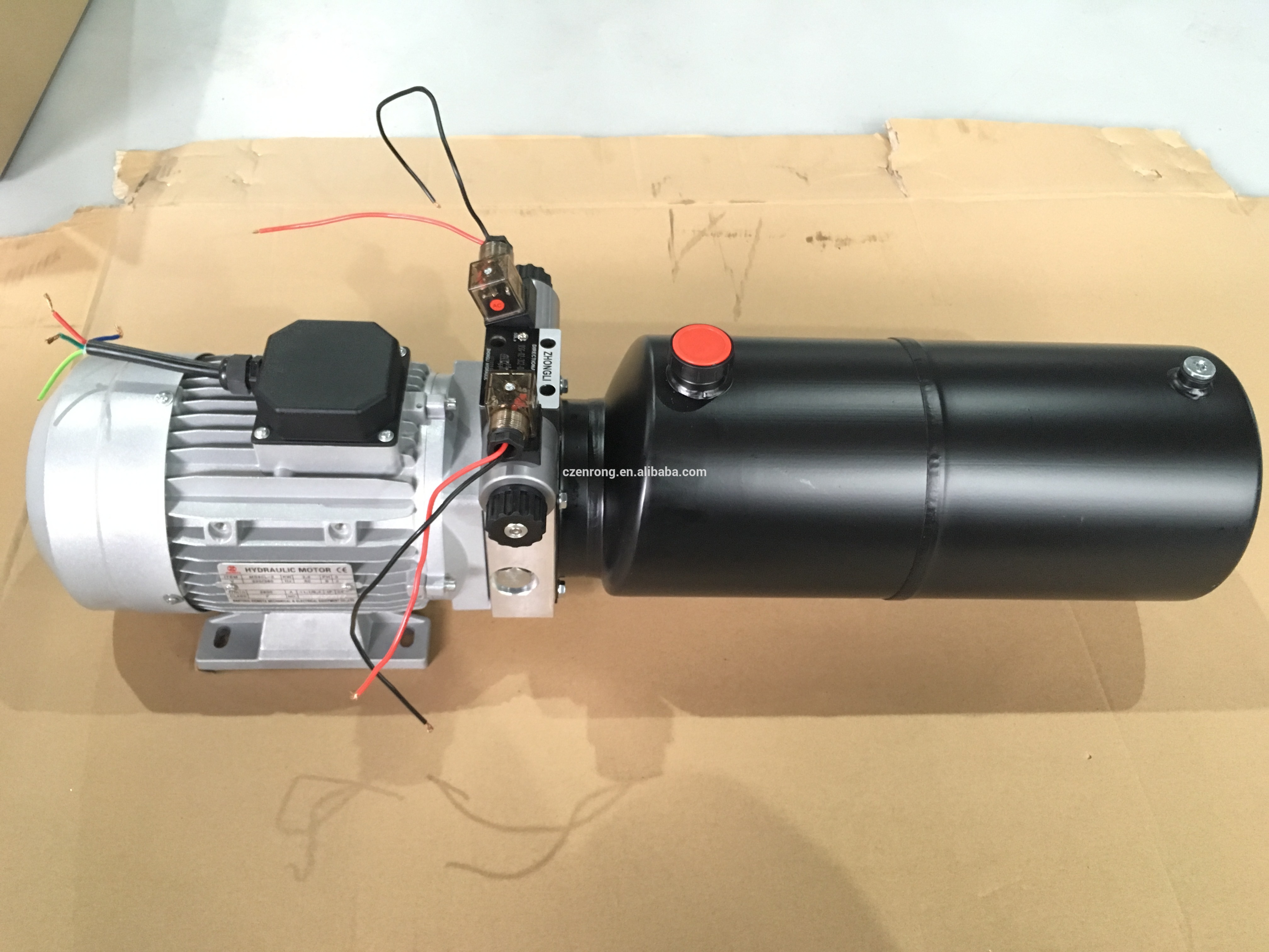 AC Hydraulic power unit for double action