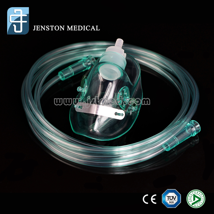 7ft Supply Tubing Pediatric Enlongated Oxygen Mask