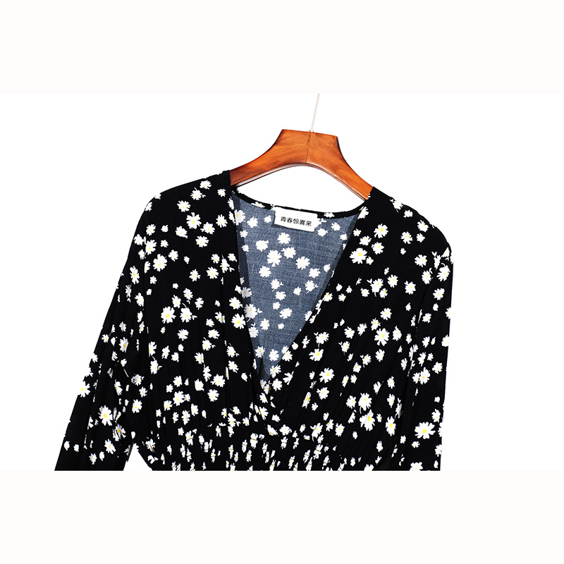 Women V-neck Dress