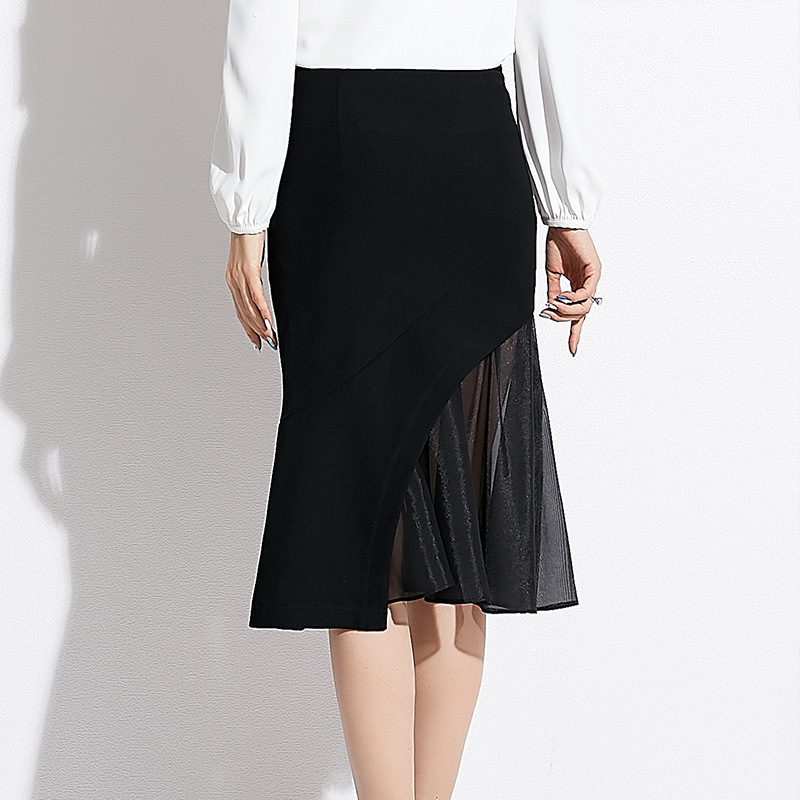 Fishtail Skirt Transparent Gauze