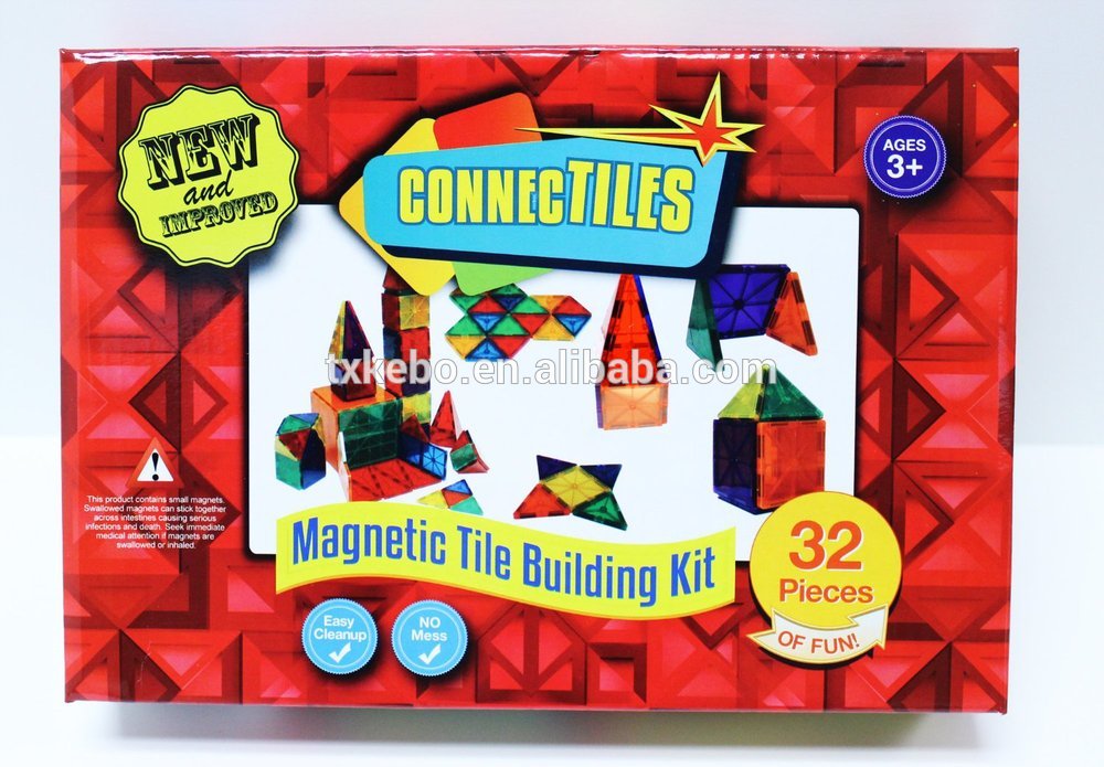 Plastic Magnetic Building blocks toys educational toys 2015