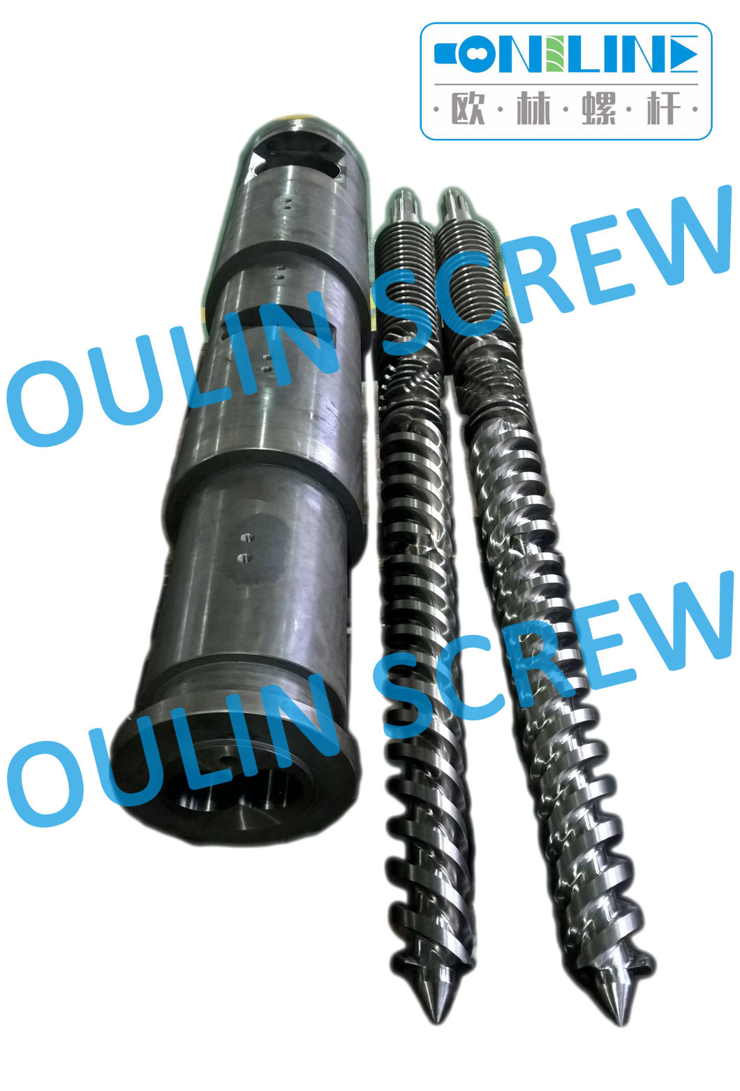 Jurry 65/132 Twin Conical Screw und Lauf für PVC-Rohr+50%-100%CACO3