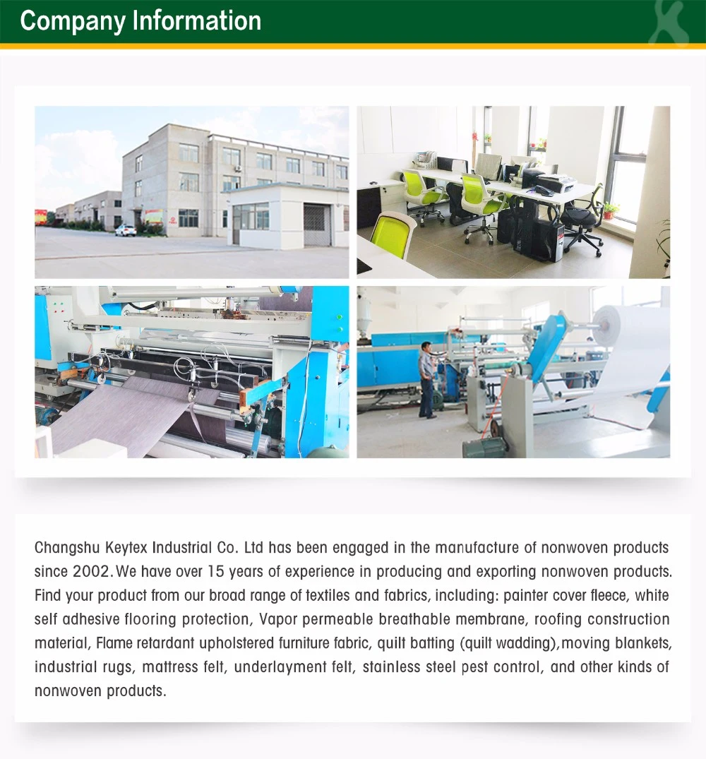 Make-to-Order Nonwoven Needle-Punched Painter Felt