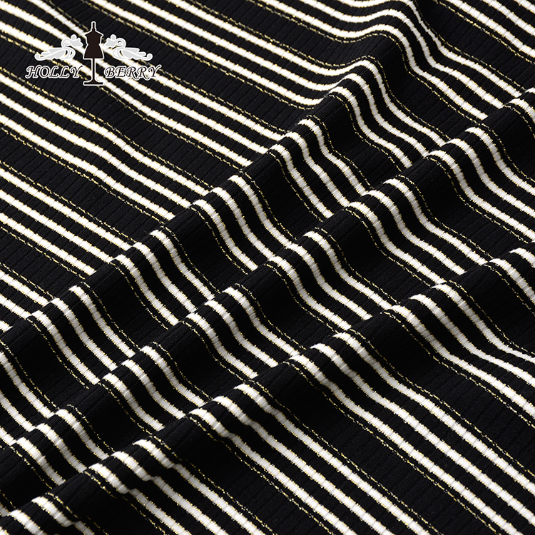 Stripe Crewneck Blouses