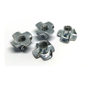 DIN1624 tee nuts with pronge