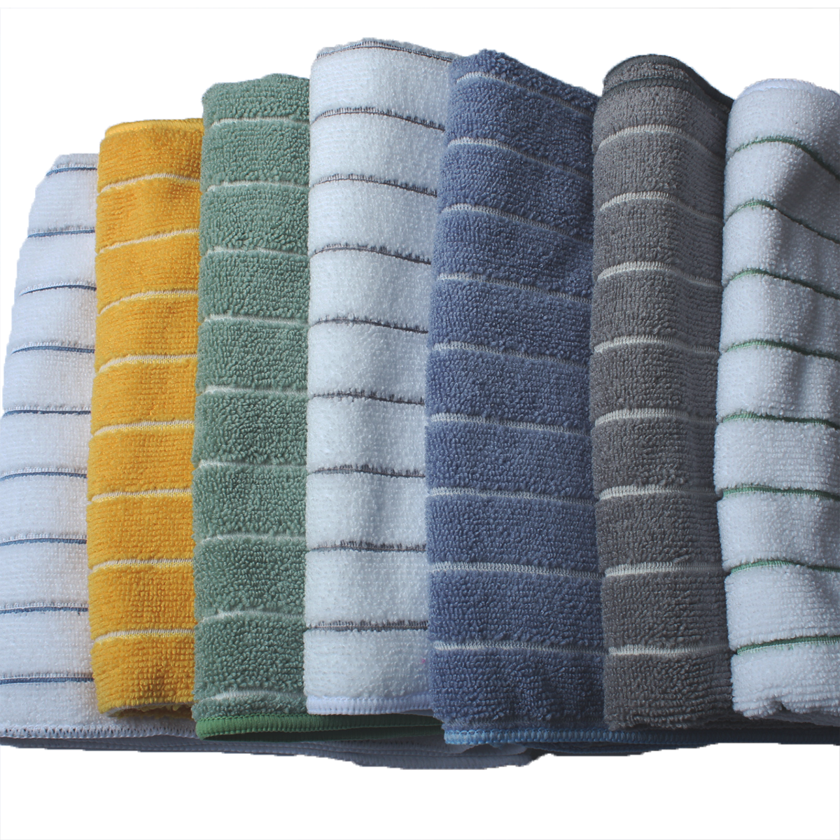 Microfiber Cleaning Cloths Stripe Towel Microfiber Cleaning Cloths Stripe Towel