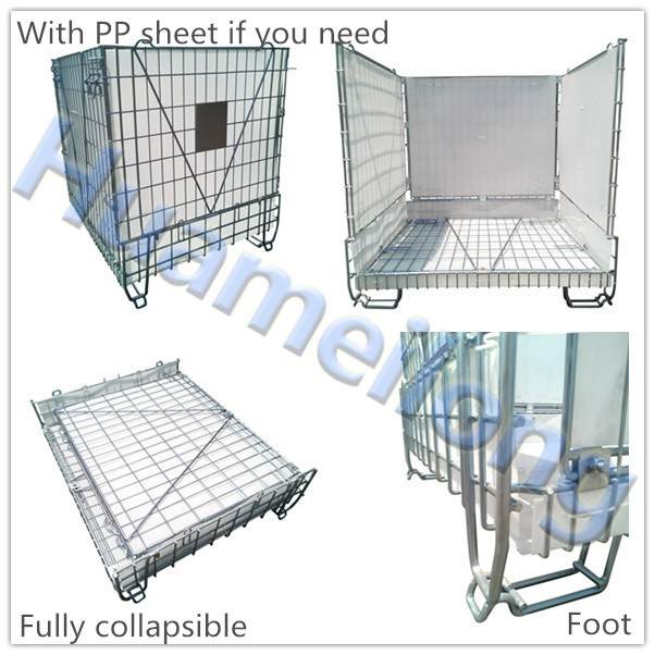 Collapsible Metal Foldable Storage Metal Cage