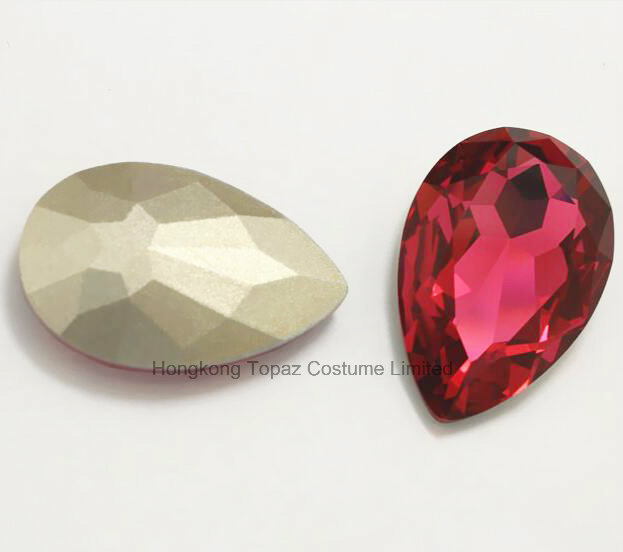 China Wholesale Rhinestone Pointed Back Manufacturer Glass Beads Glass Crystal (TP-Drop 13*18)