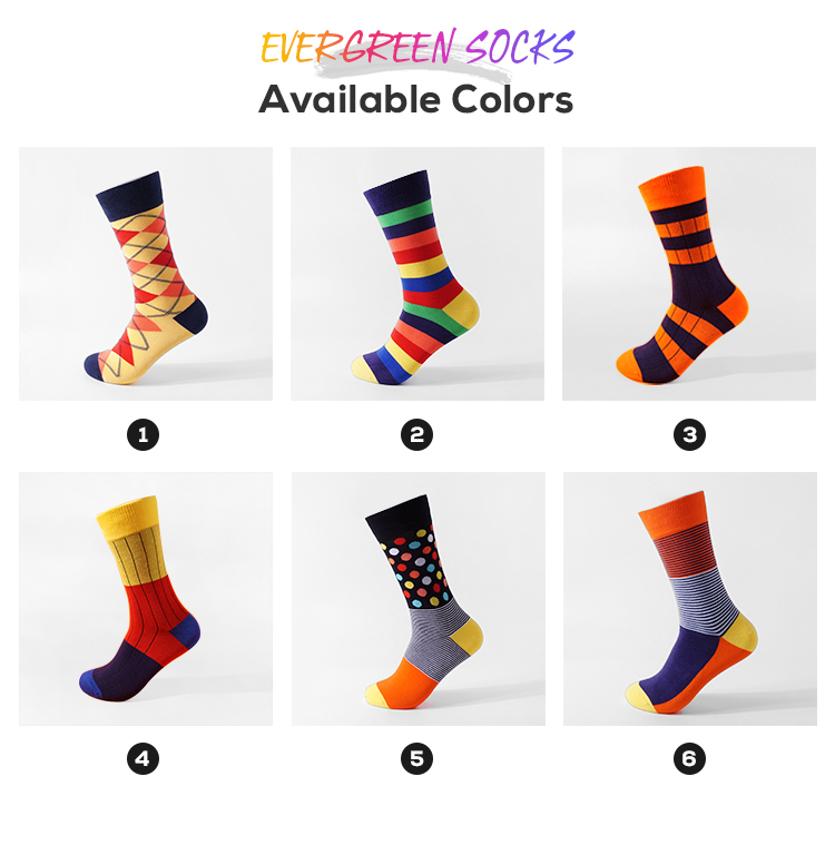 Men Women Combed Cotton Dress socks