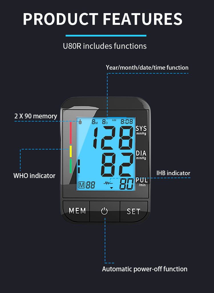 standing blood pressure monitor