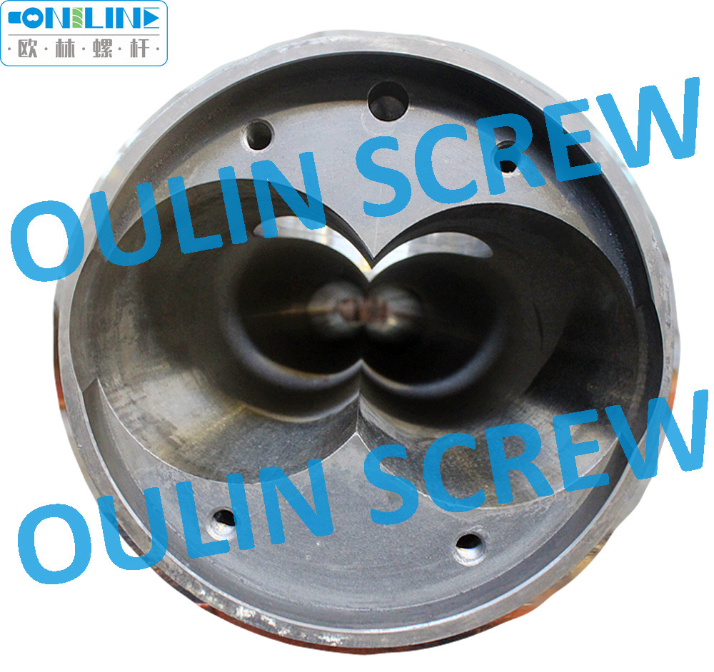 Jwell 55/120 Twin Conical Screw and Barrel for PVC Pipe