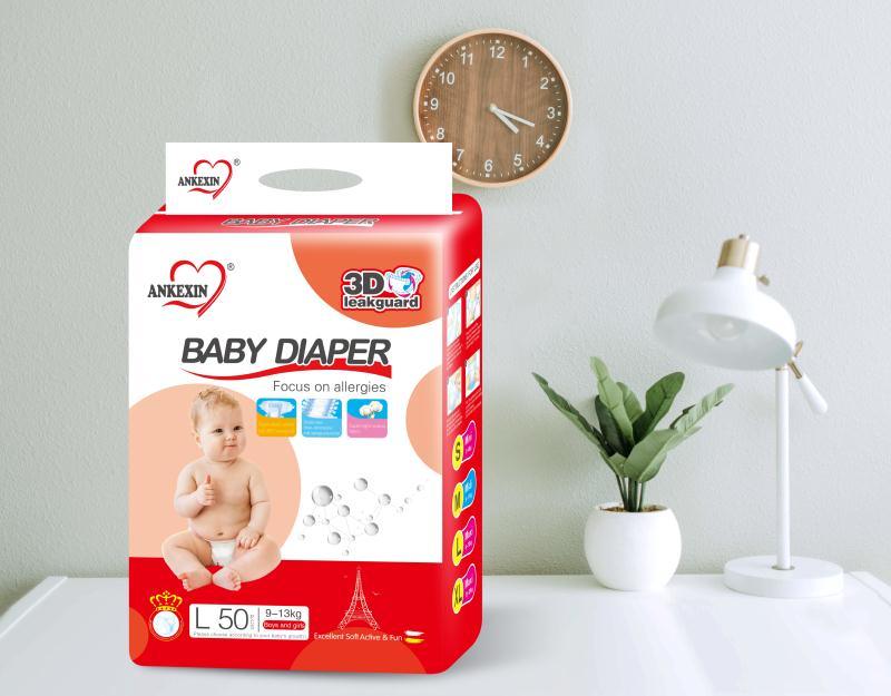 Strong Water Imbibition Baby Diaper