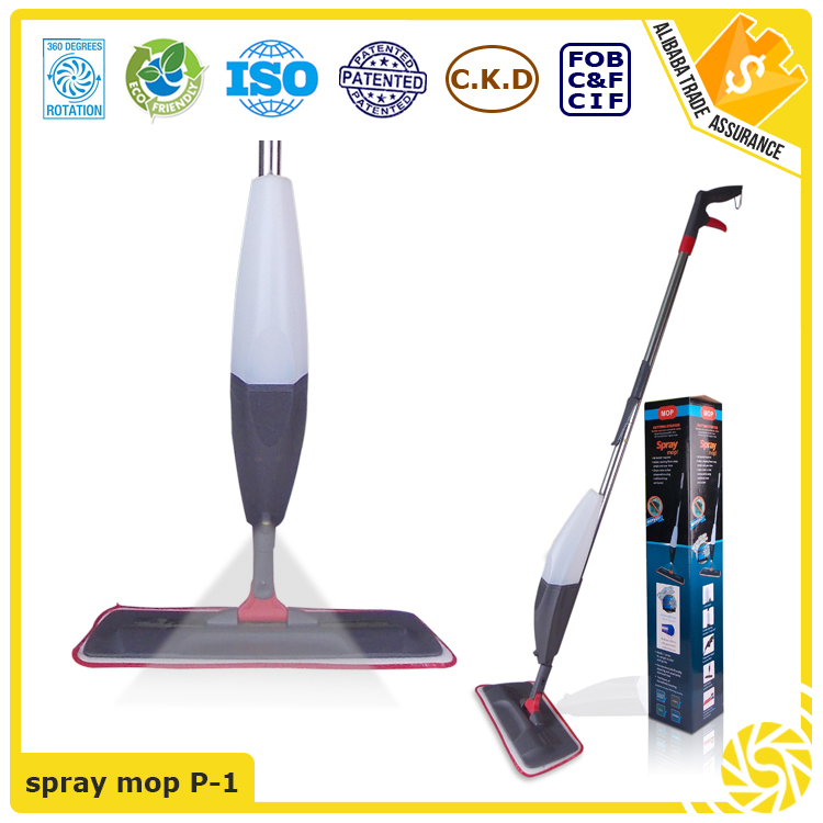 Easy cleaning House Spray Mop with Refillable Bottle