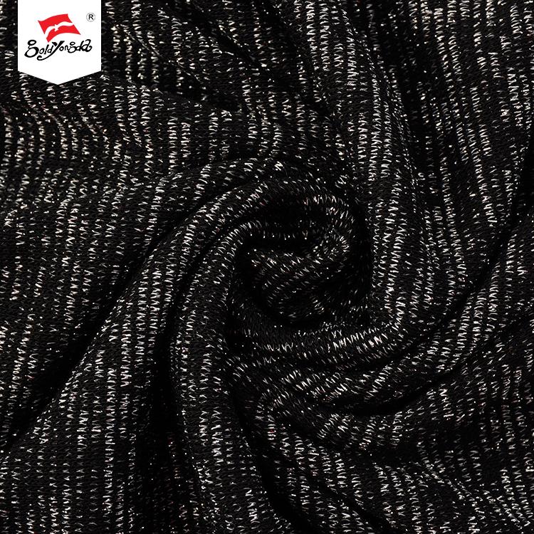 Luxury Silver Polyester Fabric Wholesale