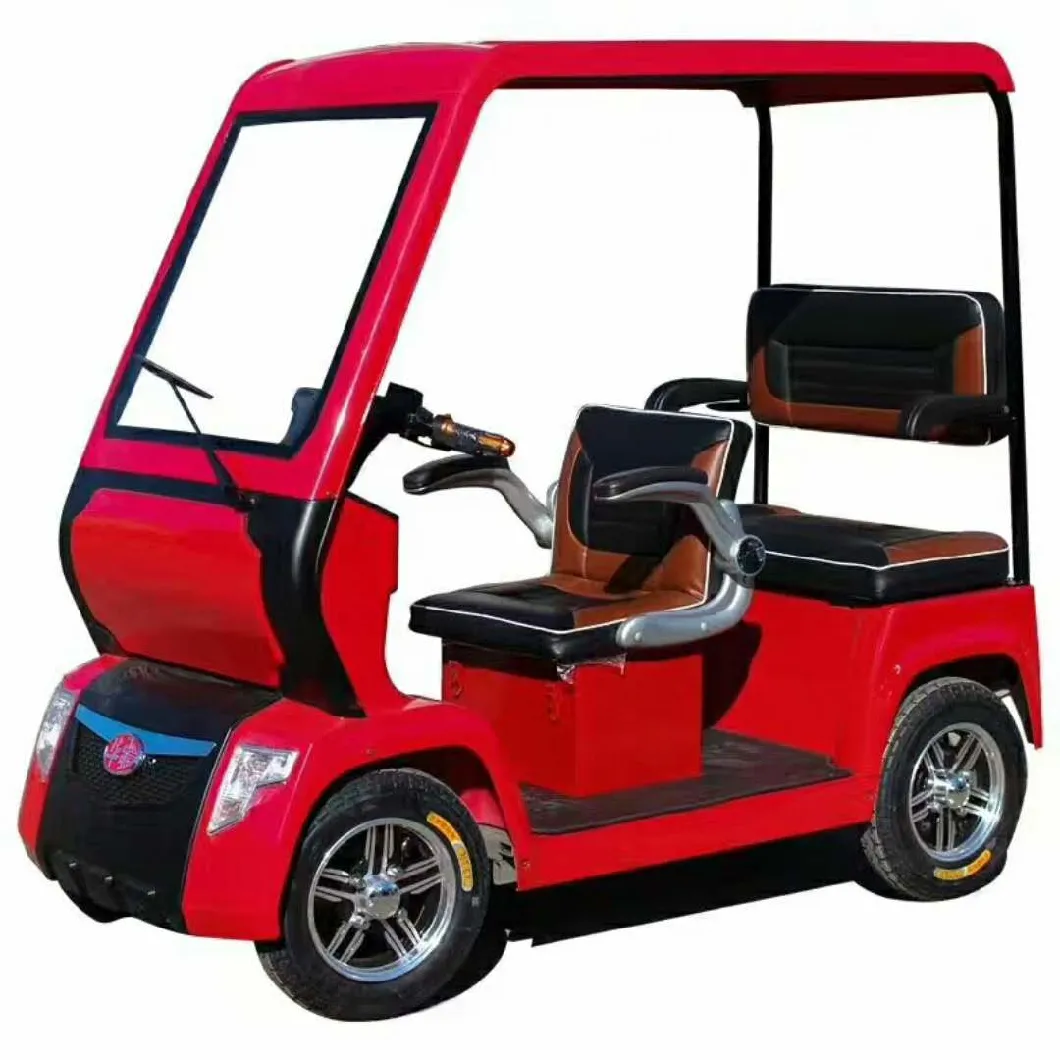 Red Electric Tourist Car