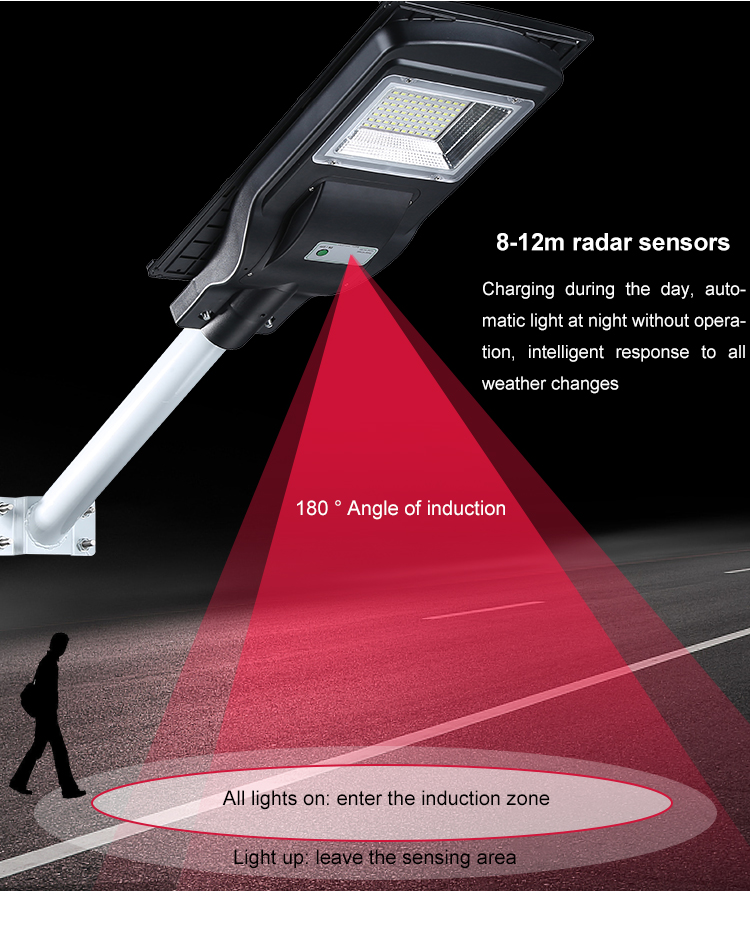 all in one solar street light