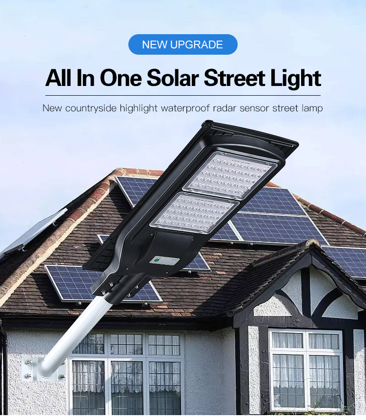 LED solar street light