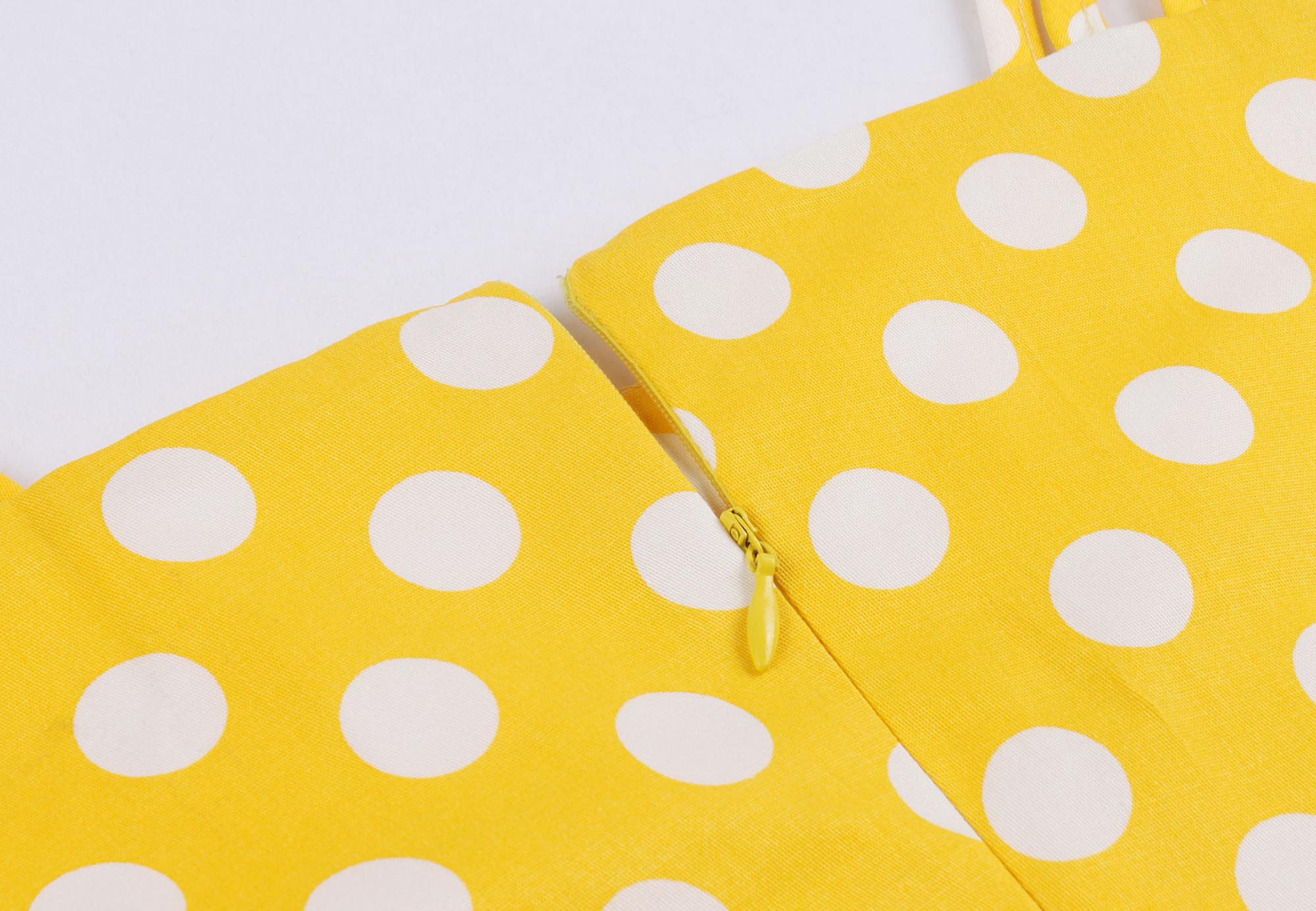 Polka Dot Printed Party Dress