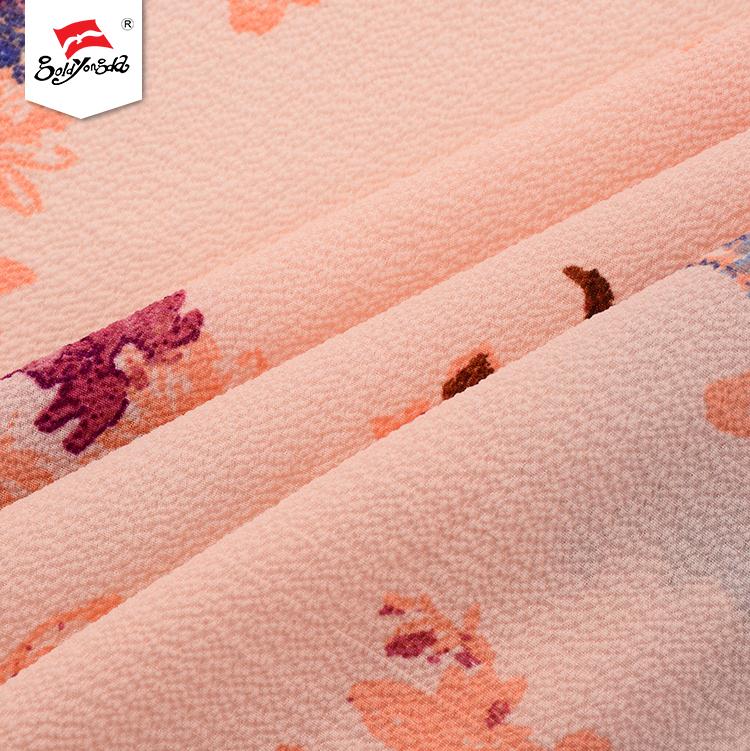 Printed Polyester Fabric For Women