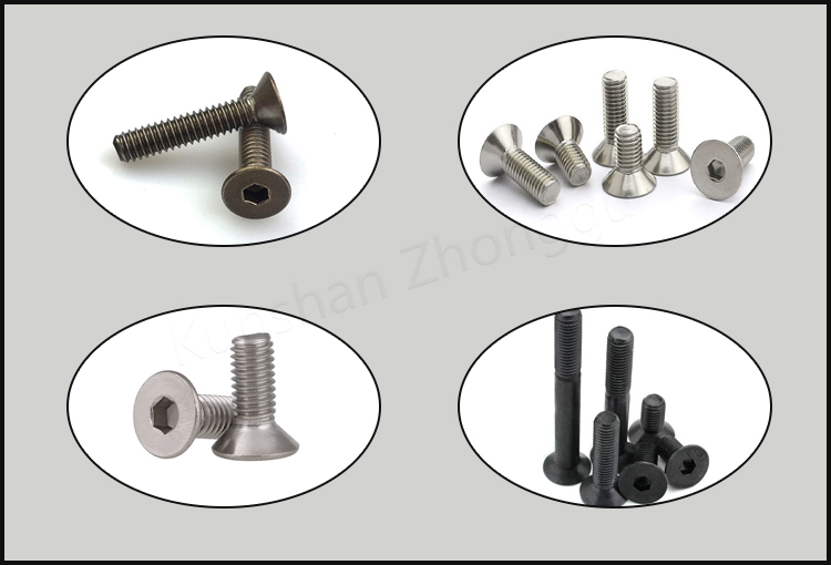 Hexagon socket countersunk head screw