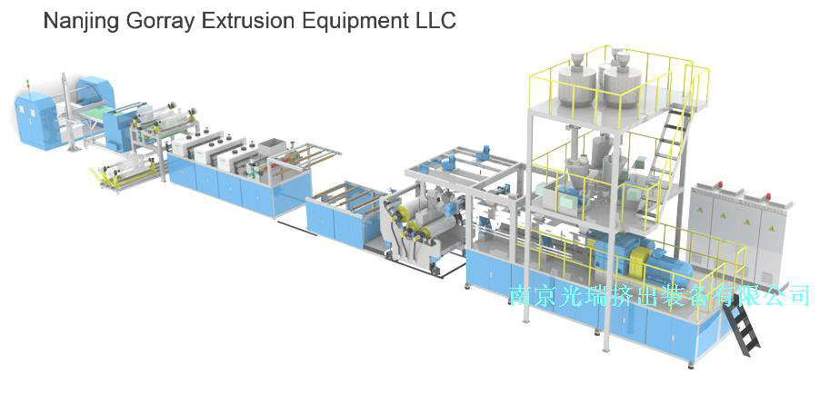 Pet Polyester Extrusion Sheet Recycling Machine