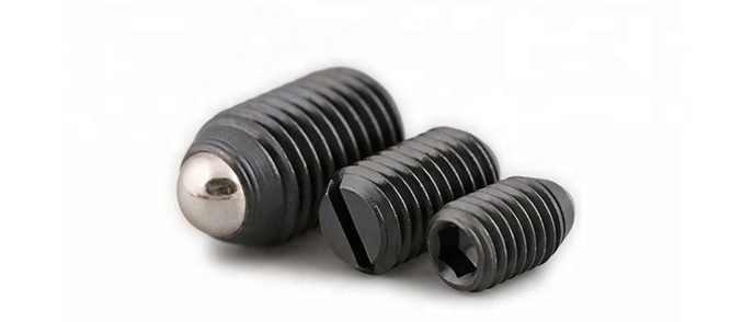 Ball plunger screws