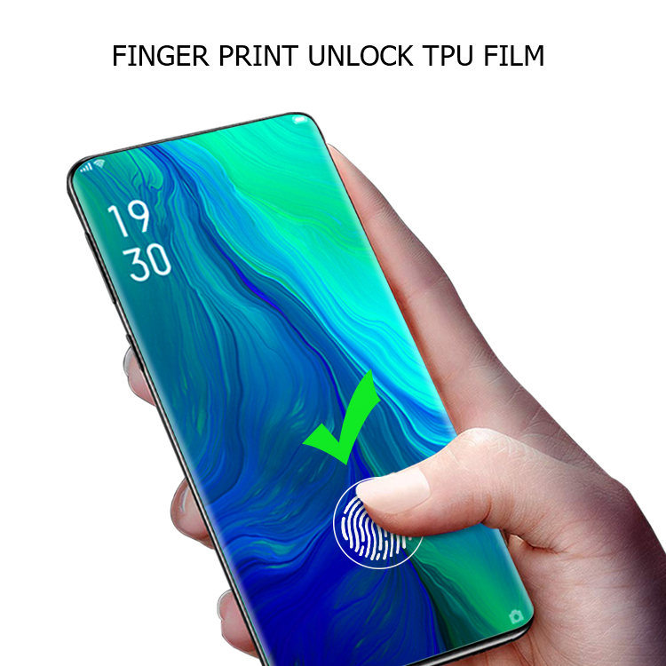 Fingerprint unlock protective film for OPPO Reno