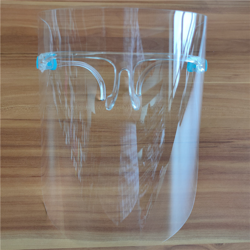 Face Shield with Glass